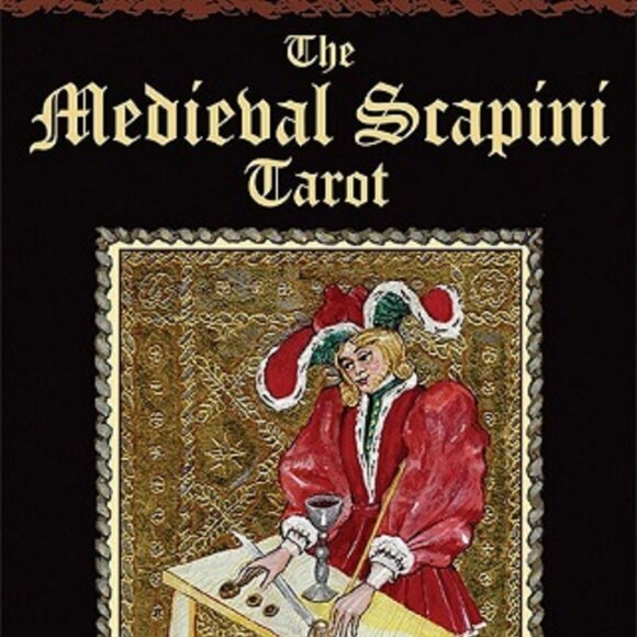 The Medieval Scapini Tarot, sat under the 100% Texas total solar eclipse 4.8.24 - Picture 1 of 8